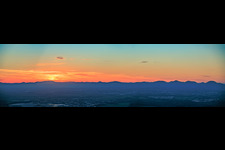 Vue aérienne de Lisière de la forêt palatine, de Klingenmünster à Leinsweiler, sous la lumière du soir. à Göcklingen dans le département Rhénanie-Palatinat, Allemagne