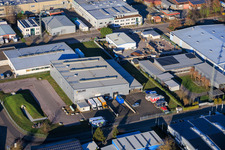 Vue aérienne de RelineEurope GmbH à Rohrbach dans le département Rhénanie-Palatinat, Allemagne