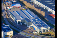 Atelier du Palatinat du Sud à Offenbach an der Queich dans le département Rhénanie-Palatinat, Allemagne hors des airs