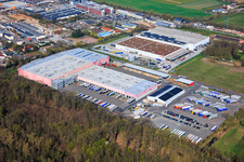 Centre logistique HORNBACH Essingen I à le quartier Dreihof in Essingen dans le département Rhénanie-Palatinat, Allemagne