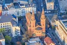 Église Saint-Louis sur Wredestraße à le quartier Mitte in Ludwigshafen am Rhein dans le département Rhénanie-Palatinat, Allemagne