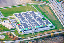 Nouveaux halls du Pfalzmarkt pour les fruits et légumes eG à Mutterstadt dans le département Rhénanie-Palatinat, Allemagne