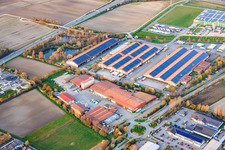 Halles du Pfalzmarkt pour les fruits et légumes eG à Mutterstadt dans le département Rhénanie-Palatinat, Allemagne
