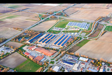Halles du Pfalzmarkt pour les fruits et légumes eG à Mutterstadt dans le département Rhénanie-Palatinat, Allemagne