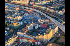 Développement résidentiel à Benckiser et Westendstrasse à le quartier Mitte in Ludwigshafen am Rhein dans le département Rhénanie-Palatinat, Allemagne