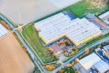 Parc industriel Sud avec Frigo-Trans GmbH Mutterstadt et RWZ-Agrartechnik Mutterstadt et à Mutterstadt dans le département Rhénanie-Palatinat, Allemagne