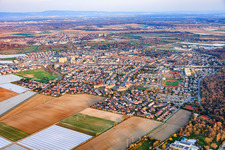 De l'ouest à Limburgerhof dans le département Rhénanie-Palatinat, Allemagne