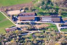 Ferme Bischoff à le quartier Dietlingen in Keltern dans le département Bade-Wurtemberg, Allemagne