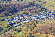 Parc industriel Dieselstraße avec pro-sort GmbH et l'atelier de menuiserie Ludwig Oßwald - marché du matelas à le quartier Dietlingen in Keltern dans le département Bade-Wurtemberg, Allemagne