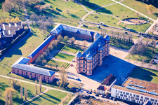 Palais Gottesaue, école de musique Forum Wolfgang Rihm à le quartier Oststadt in Karlsruhe dans le département Bade-Wurtemberg, Allemagne