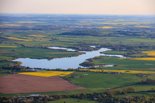 Réserve naturelle de l'étang du Bischwald à Bistroff dans le département Moselle, France