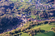 Du nord à Hottviller dans le département Moselle, France