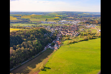 Du nord à le quartier Webenheim in Blieskastel dans le département Sarre, Allemagne