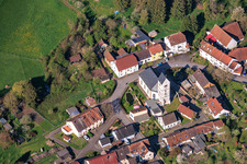 Église Saint-Martin Habkirchen à le quartier Habkirchen in Mandelbachtal dans le département Sarre, Allemagne