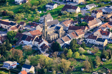 Église Saint-Denis à Farschviller dans le département Moselle, France