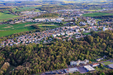 Du nord-est à le quartier La Carriere in Saint-Avold dans le département Moselle, France