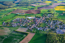 De l'ouest à Lachambre dans le département Moselle, France