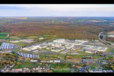 Zone industrielle Europôle, avec MAHLE Behr Hambach SAS et INEOS à Hambach dans le département Moselle, France