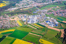Parc industriel de Gunterstal, Langenfeld avec Hager Electro GmbH & Co. KG et centre de contrôle technique KÜS, bureau d'études de Grothe à le quartier Webenheim in Blieskastel dans le département Sarre, Allemagne