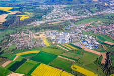 Parc industriel de Gunterstal, Langenfeld avec Hager Electro GmbH & Co. KG et centre de contrôle technique KÜS, bureau d'études de Grothe à le quartier Webenheim in Blieskastel dans le département Sarre, Allemagne
