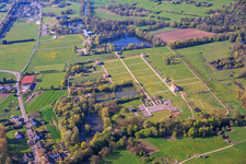 Parc culturel européen de Bliesbruck-Reinheim avec villa gallo-romaine de Reinheim à le quartier Reinheim in Gersheim dans le département Sarre, Allemagne
