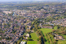Peu avant que la Blies ne se jette dans la Sarre à le quartier Blies Nord in Saargemünd dans le département Moselle, France