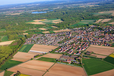 De l'ouest à Hördt dans le département Rhénanie-Palatinat, Allemagne