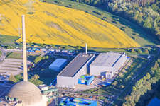 Salle de la Société GNR pour le recyclage des déchets nucléaires à Philippsburg dans le département Bade-Wurtemberg, Allemagne