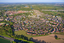 Du sud-ouest à Germersheim dans le département Rhénanie-Palatinat, Allemagne