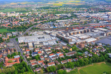ZF Friedrichshafen AG - Usine Nord à le quartier Oberndorf in Schweinfurt dans le département Bavière, Allemagne