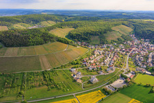 Du sud-ouest à Ramsthal dans le département Bavière, Allemagne
