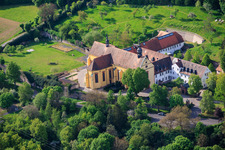 Ancienne église monastique, vieille ville à Hammelburg dans le département Bavière, Allemagne