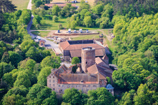 Château de Saaleck à Hammelburg dans le département Bavière, Allemagne