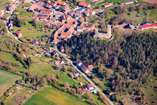 Ruines du château Ehrenstein à le quartier Ehrenstein in Stadtilm dans le département Thuringe, Allemagne