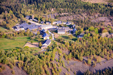 Centre de séminaires et de conférences Schieferpark dans la réserve naturelle du Staatsbruch à Lehesten dans le département Thuringe, Allemagne