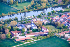 Château (ancienne abbaye) Theres du nord à le quartier Obertheres in Theres dans le département Bavière, Allemagne