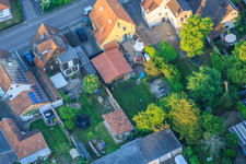 Waldstraße dans la cité-jardin à Kandel dans le département Rhénanie-Palatinat, Allemagne