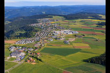 Du sud-est à le quartier Vorderaichhalden in Aichhalden dans le département Bade-Wurtemberg, Allemagne