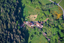 Cour de la Forêt-Noire à le quartier Kienbächle in Schiltach dans le département Bade-Wurtemberg, Allemagne