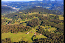 Moosenmättle avec Bergstüble et Hinterer Liefersbergerhof à le quartier Diesenhof in Lauterbach dans le département Bade-Wurtemberg, Allemagne