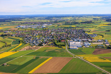 Du sud à le quartier Seedorf in Dunningen dans le département Bade-Wurtemberg, Allemagne