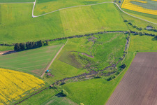 Amarrer entre Eberbach et Eschach à Dunningen dans le département Bade-Wurtemberg, Allemagne