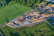 Zone de construction du nouveau campus X2E pour les bâtiments administratifs et de production à Rohrbach dans le département Rhénanie-Palatinat, Allemagne