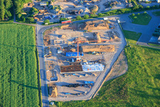Zone de construction du nouveau campus X2E pour les bâtiments administratifs et de production à Rohrbach dans le département Rhénanie-Palatinat, Allemagne