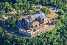 Château de Hambach vu du sud à le quartier Diedesfeld in Neustadt an der Weinstraße dans le département Rhénanie-Palatinat, Allemagne