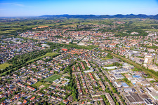 Du nord-est à le quartier Queichheim in Landau in der Pfalz dans le département Rhénanie-Palatinat, Allemagne