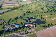 Golfpark Kurpfalz vu de l'est à Limburgerhof dans le département Rhénanie-Palatinat, Allemagne