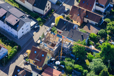 Chantier de rénovation complète d'une maison individuelle à Waldstr à Kandel dans le département Rhénanie-Palatinat, Allemagne