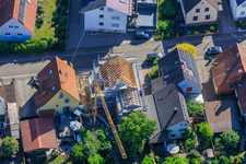 Chantier de rénovation complète d'une maison individuelle à Waldstr à Kandel dans le département Rhénanie-Palatinat, Allemagne
