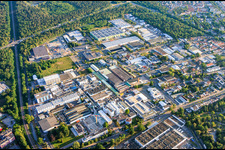 Nord, zone industrielle, à l'ouest du sud à Speyer dans le département Rhénanie-Palatinat, Allemagne